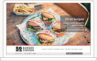 Ver ejemplo Web Fastfood